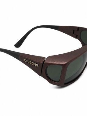 Cocoons Professional Grade OTG Sunglasses Brown Bronze Fitover Eyewear